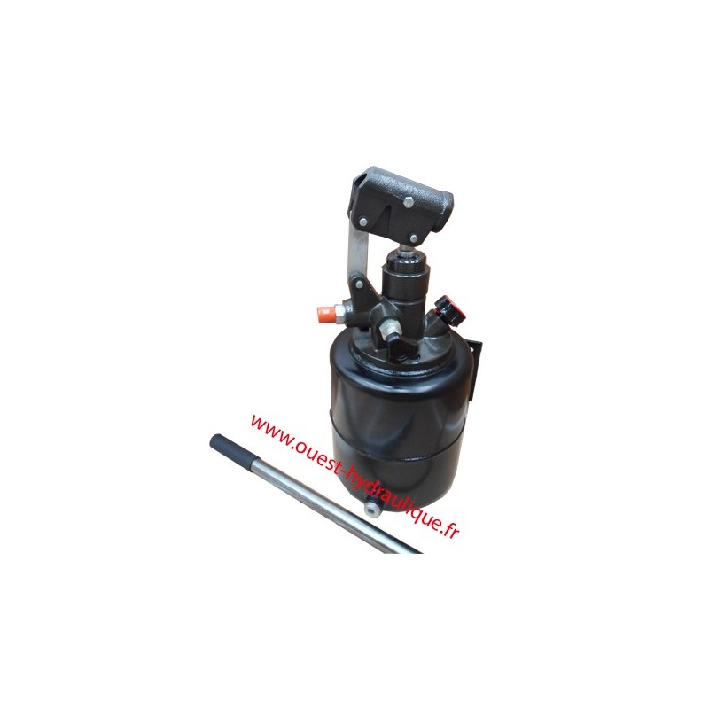 Pompe hydraulique manuelle avec manomètre