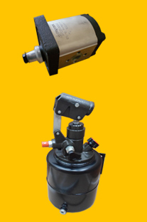 Pompe hydraulique à engrenage groupe 2 cylindrée 20cc droite